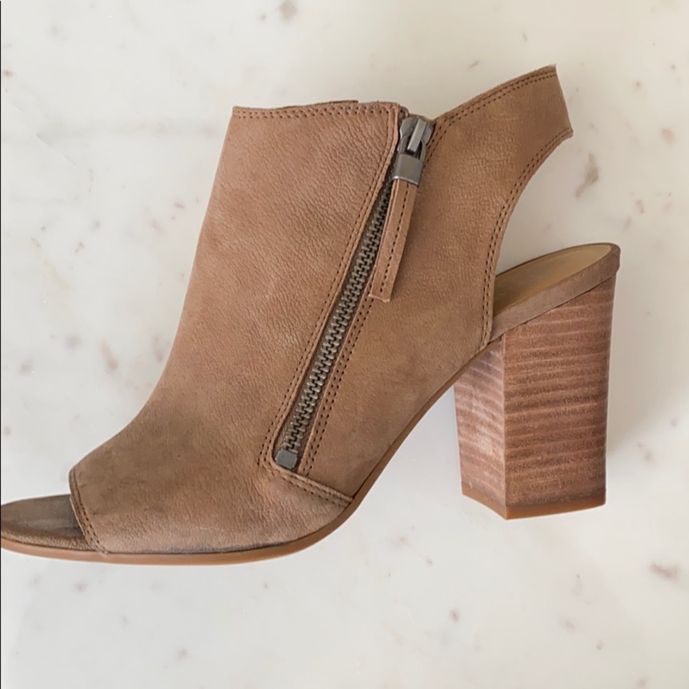 Open toe heels